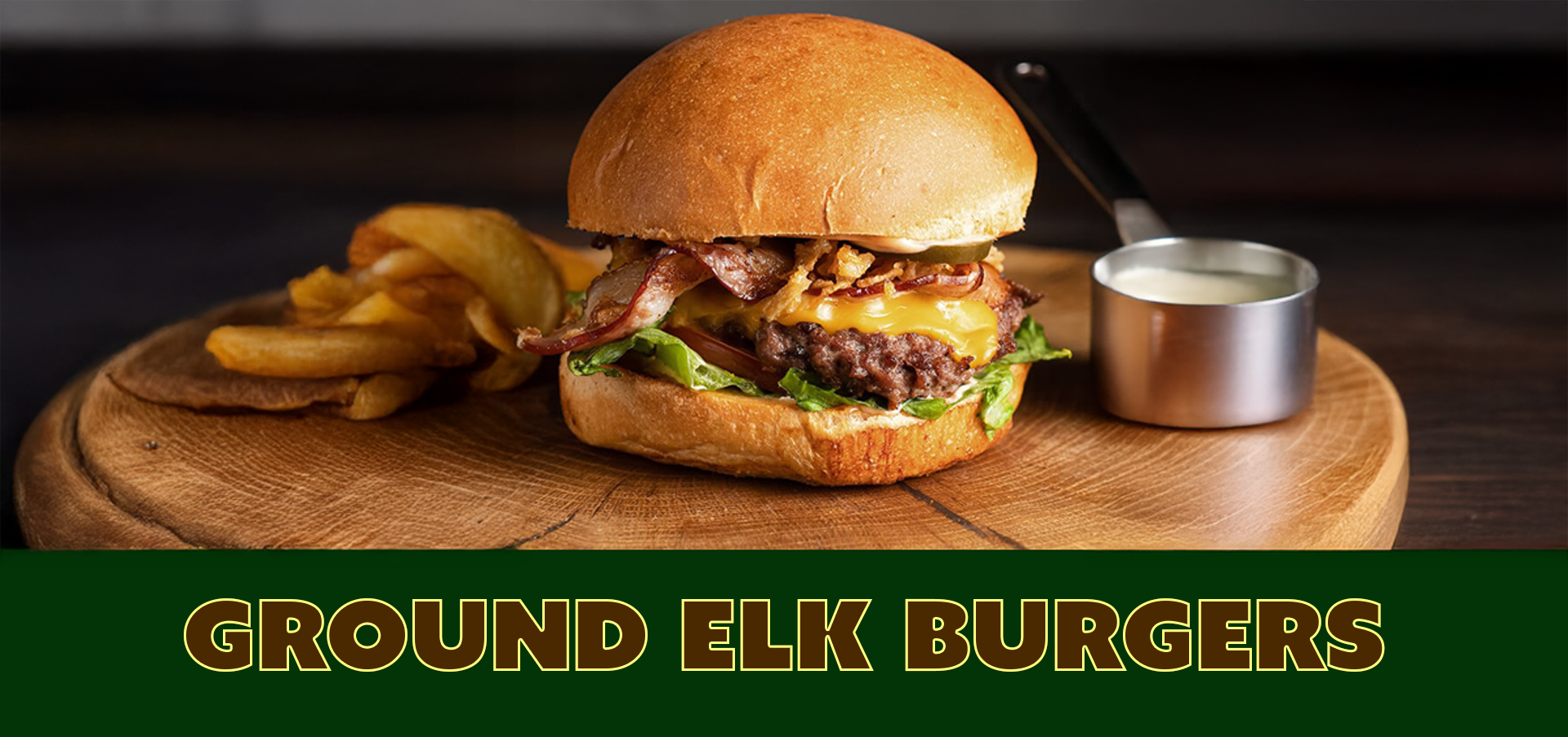 Ground Elk Burgers Recipe and Meat for Sale - Elk Ridge Farm in Ramara, Ontario, Canada
